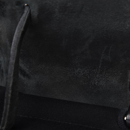 Hermes Toile Vache Calfskin Herbag 40 GM Black 15 of 30