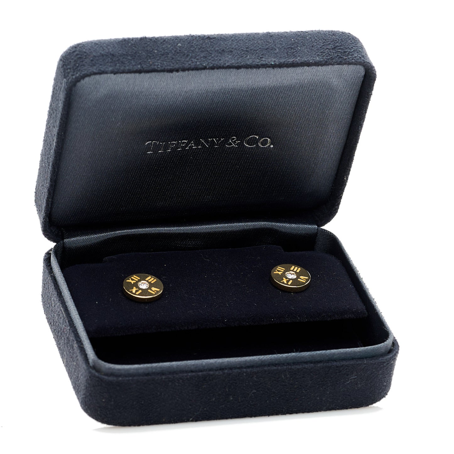 18K Yellow Gold Diamond Mini Atlas Earrings