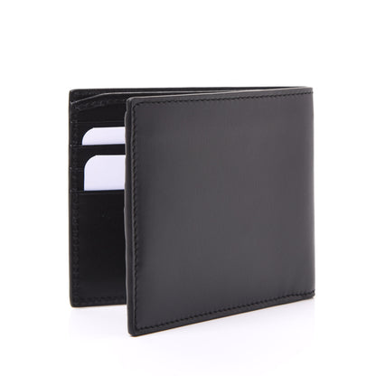 Gucci Plutone Calfskin Logo Bi-Fold Wallet Black 2 of 9