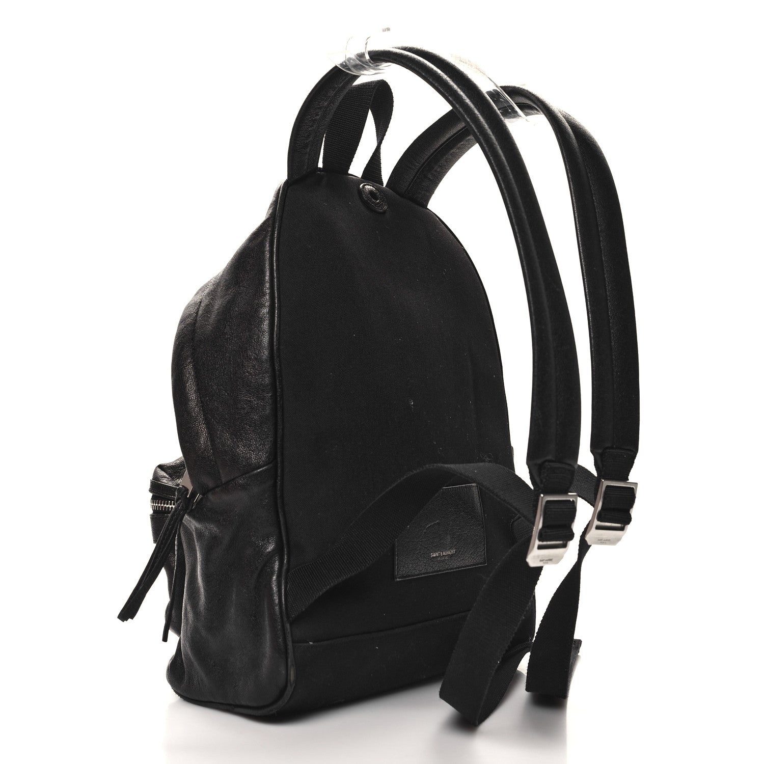 Saint Laurent Lambskin Mini Toy City Backpack Black 3 of 10