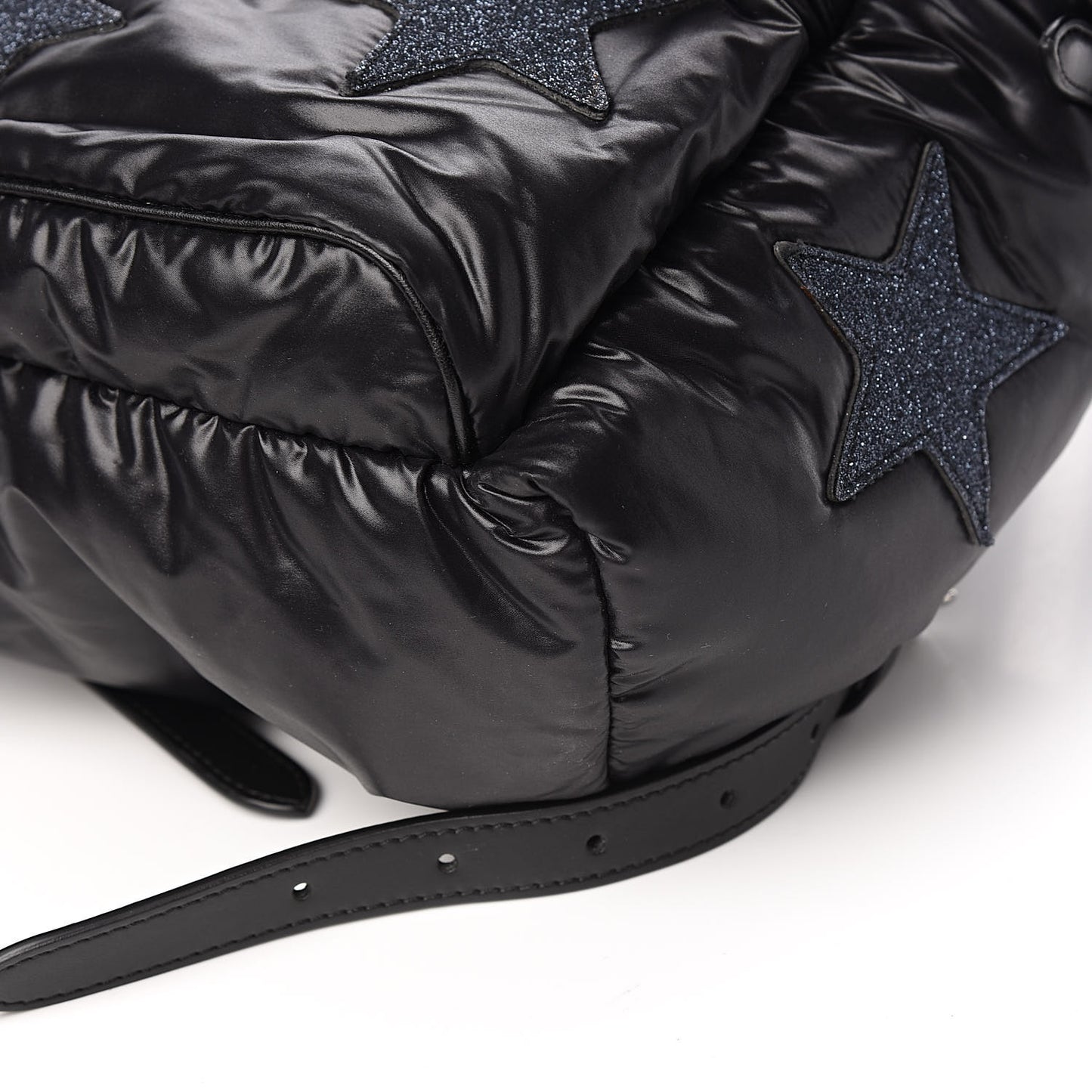 Polyamide Falabella Go Glitter Stars Backpack Black