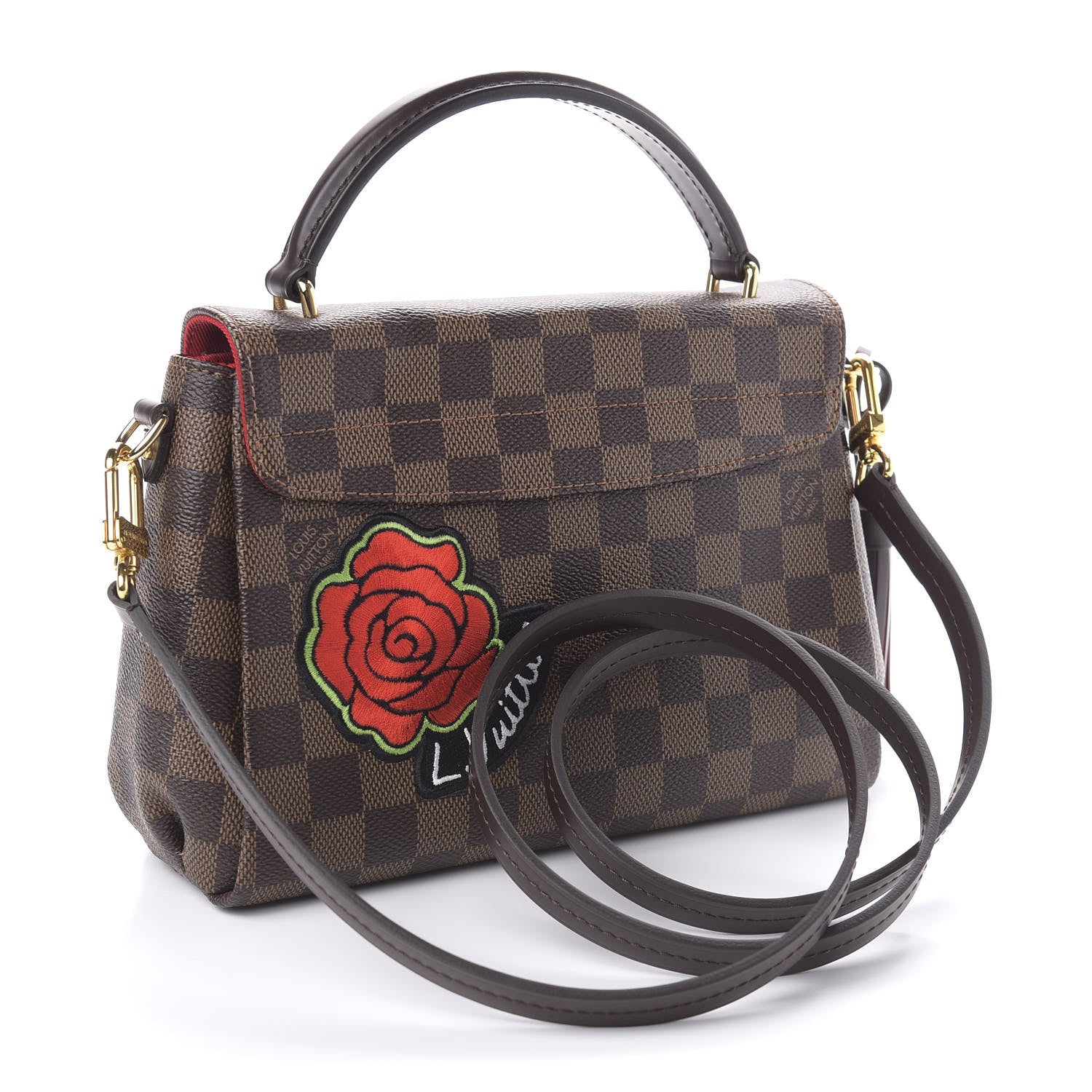 Louis Vuitton Damier Ebene Patches Croisette 3 of 9