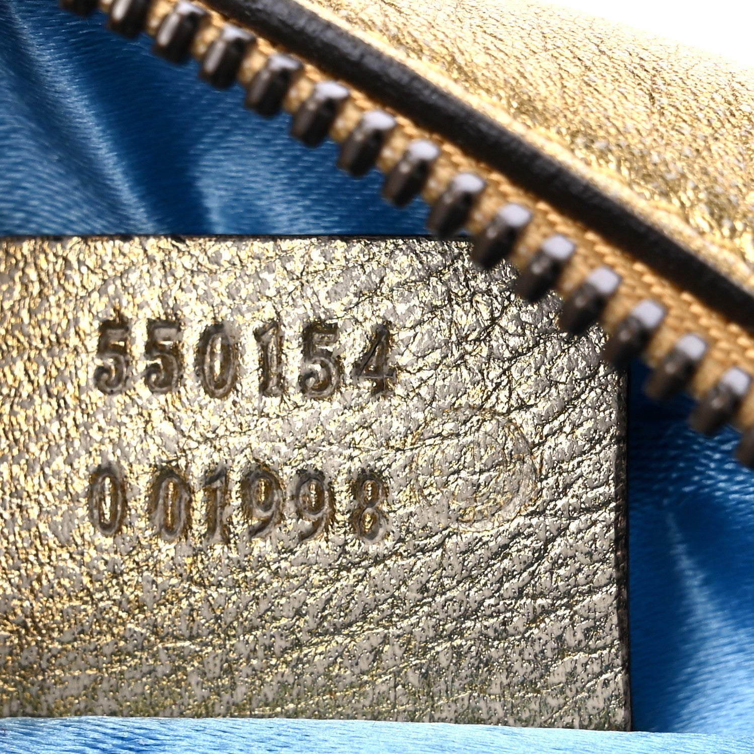 Gucci Metallic Nappa Matelasse Heart Mini GG Marmont Round Shoulder Bag Oro Vecchio Rosa 7 of 9