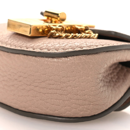 Chloe Grained Calfskin Mini Drew Belt Bag Cement Pink 10 of 11