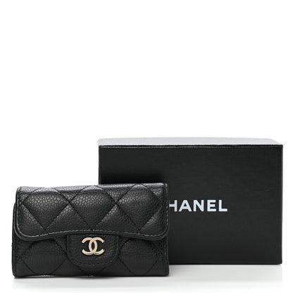 Chanel Caviar Quilted 6 Key Holder Black 9 of 9