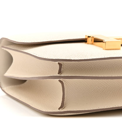 Hermes Epsom Constance 18 Craie 10 of 12