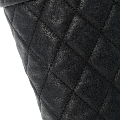 Jimmy Choo Lambskin Chain Embellished Blare Tote Black 14 of 23