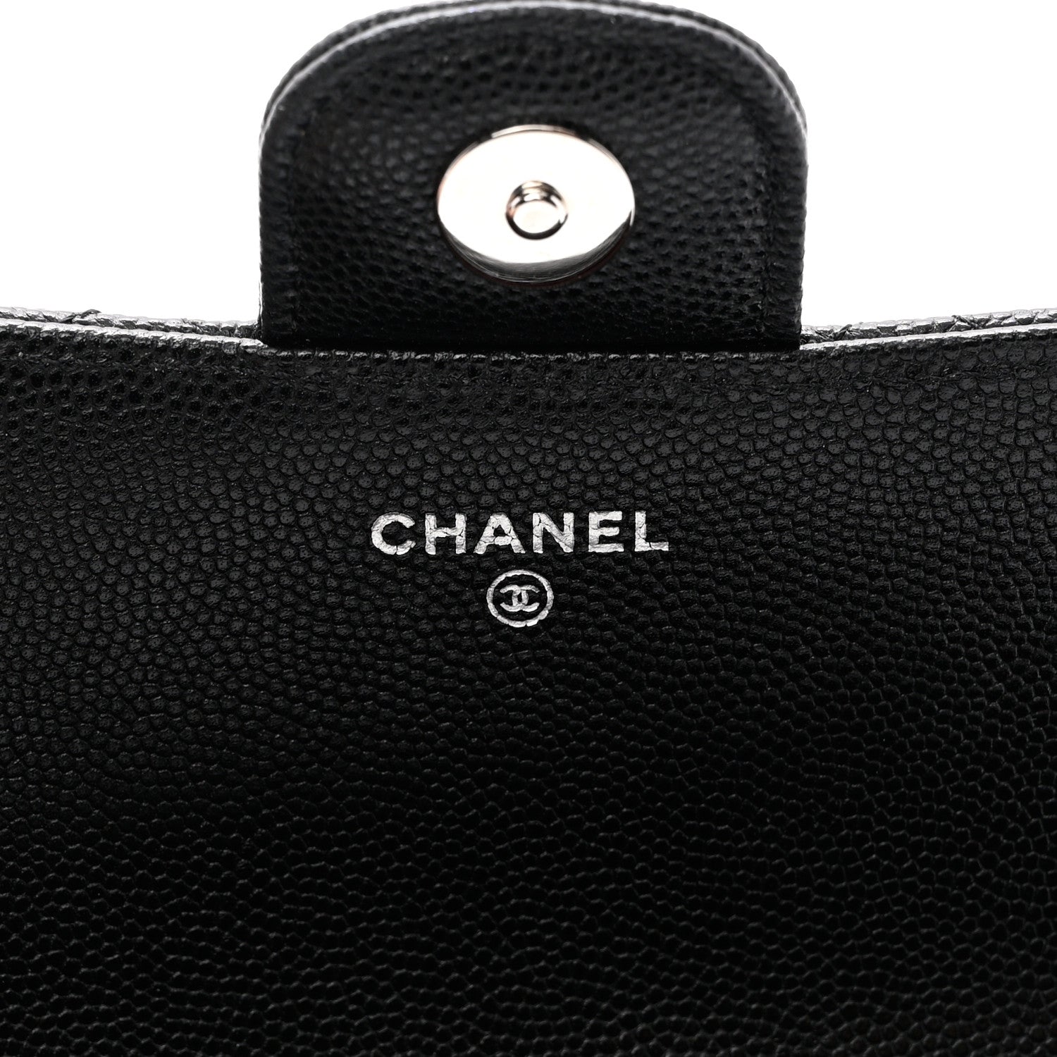 Chanel Caviar Quilted Glasses Case With Chain Black 6 of 12