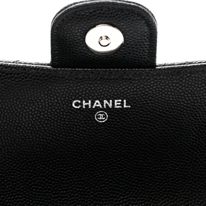 Chanel Caviar Quilted Glasses Case With Chain Black 6 of 12
