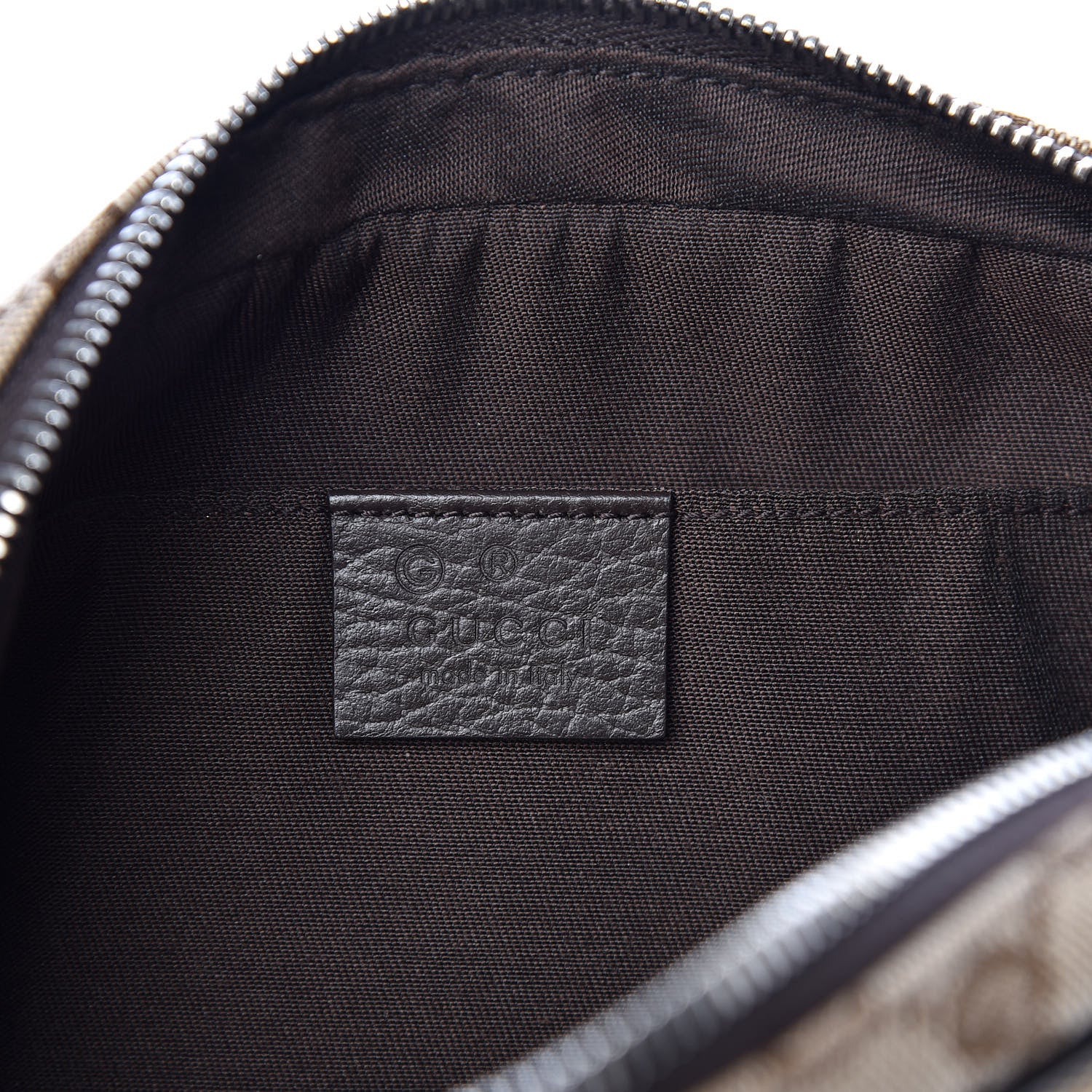 Gucci Monogram Belt Bag Dark Brown 6 of 10