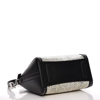 Givenchy Elaphe Calfskin Small Studded Antigona Black 5 of 10