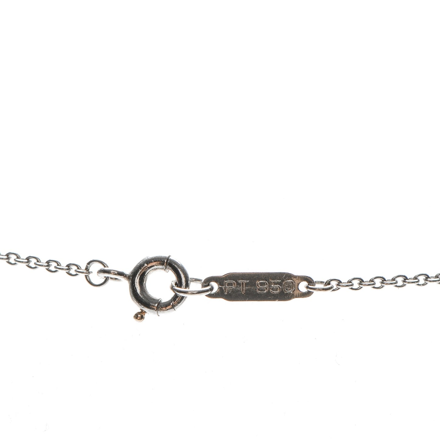 Platinum Diamond Large Cross Pendant Necklace