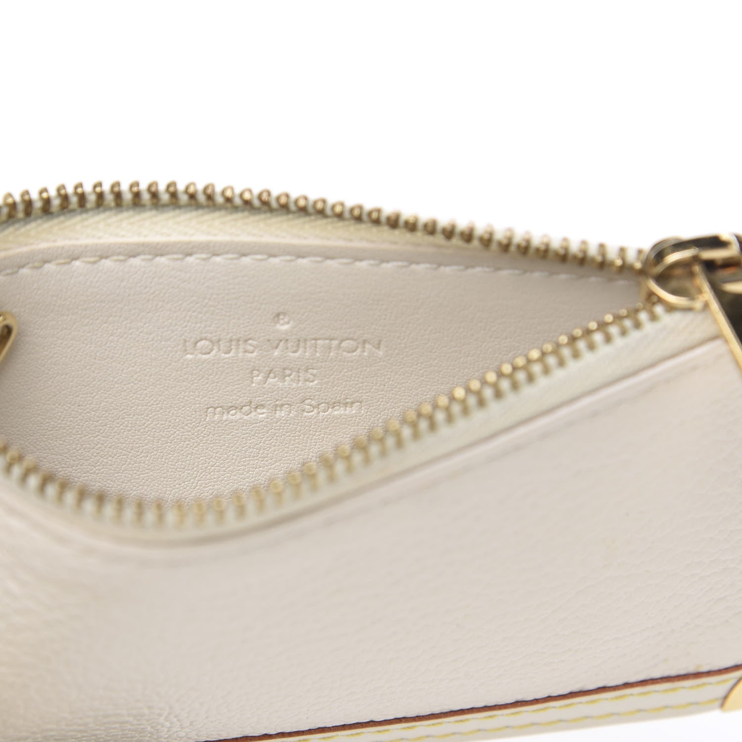 Louis Vuitton Suhali Key Pouch White 4 of 6