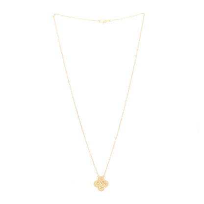 Van Cleef & Arpels 18K Yellow Gold Vintage Alhambra Pendant Necklace 2 of 6