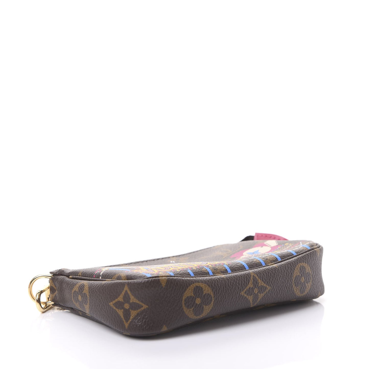 Monogram 2020 Christmas Animation Roller Coaster Mini Pochette Accessories Pivoine