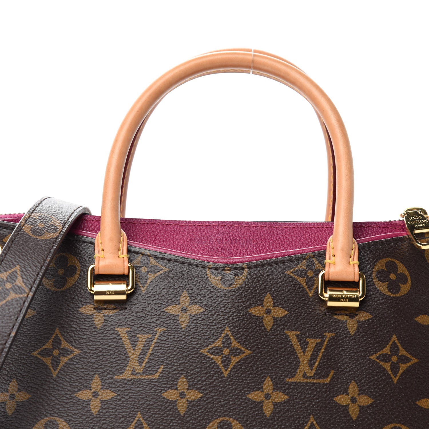 Louis Vuitton Monogram Pallas BB Grape 12 of 12