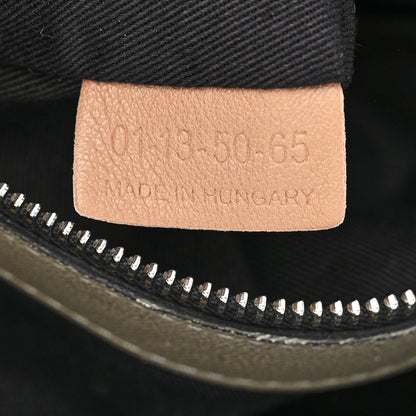 Chloe Tumbled Lambskin Ethel Satchel Black 7 of 16