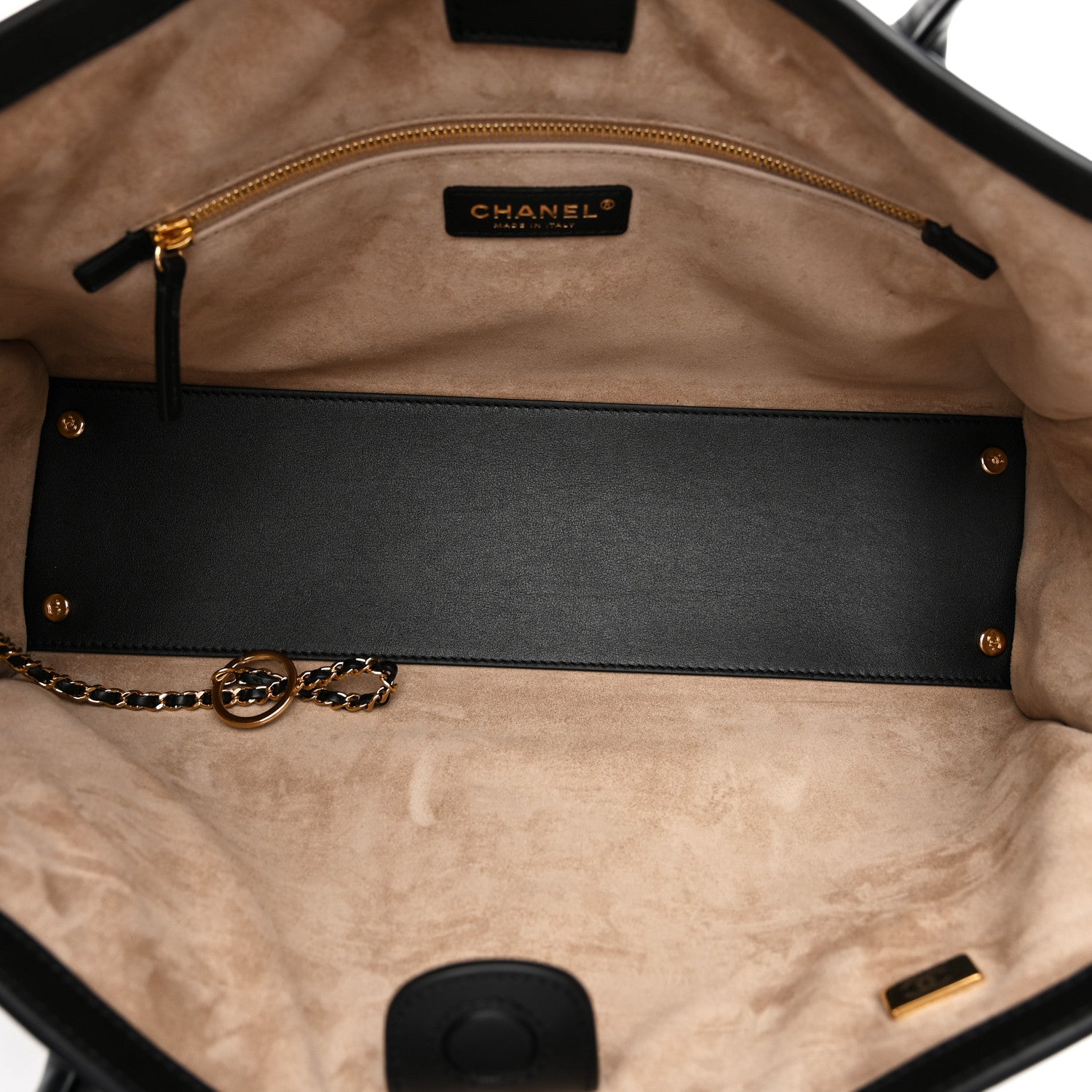 Chanel Calfskin Archetype Small Shopping Tote Black 5 of 10