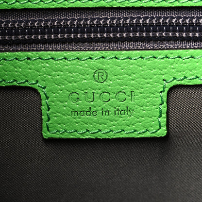 Gucci Jersey GG Monogram All Over Pan Sport Double Buckle Backpack Grey Green Multicolor 6 of 10
