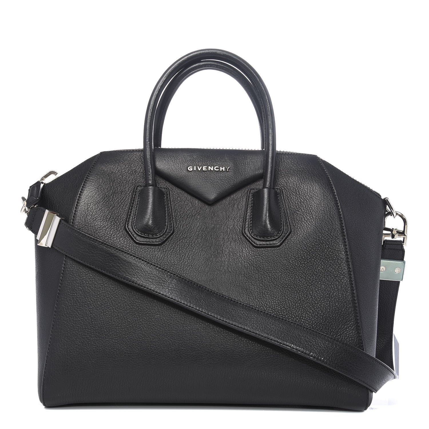 Givenchy Sugar Goatskin Medium Antigona Black 1 of 12