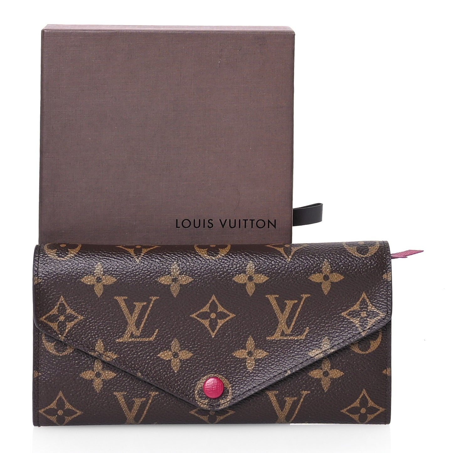 Monogram Josephine Wallet Fuchsia