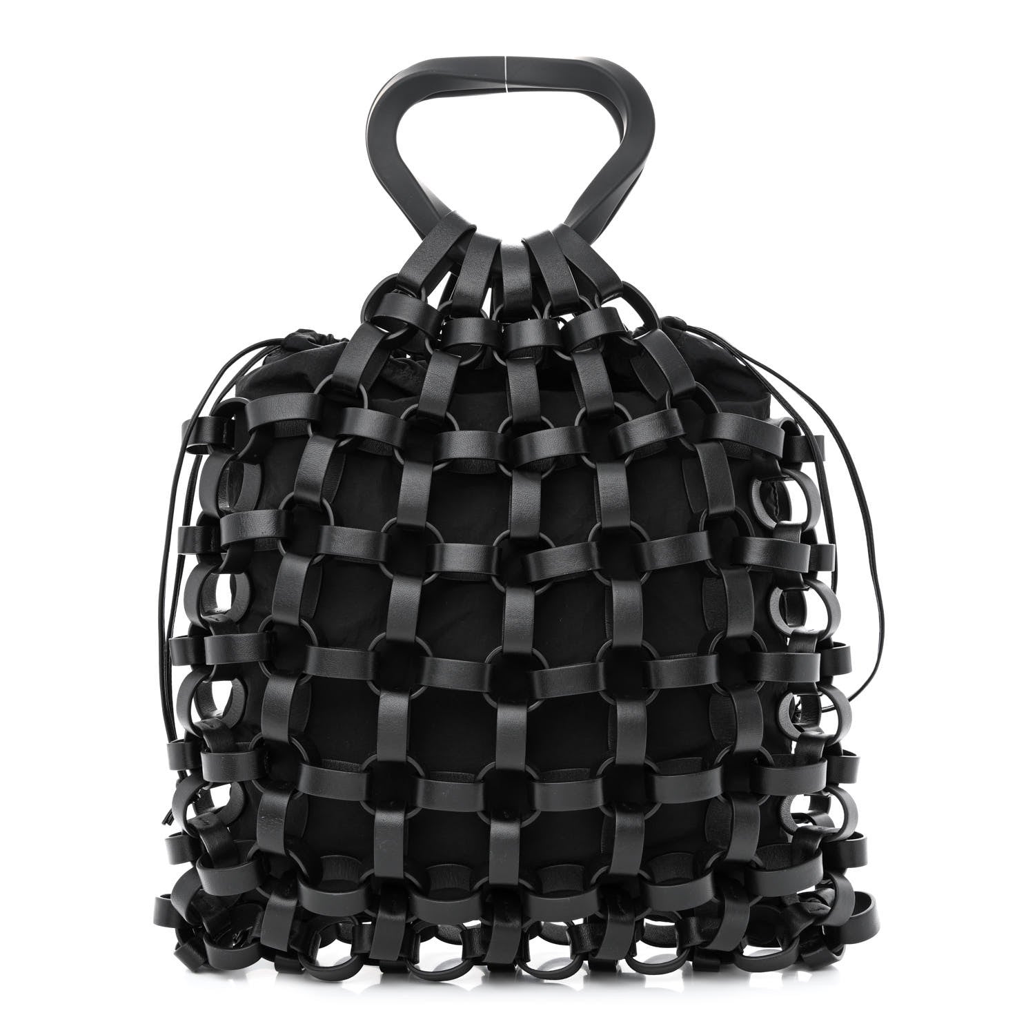 Bottega Veneta Lambskin Grasp Top Handle Tote Black 1 of 15