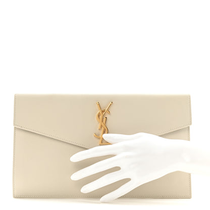 Saint Laurent Grain De Poudre Uptown Pouch Crema Soft 4 of 16