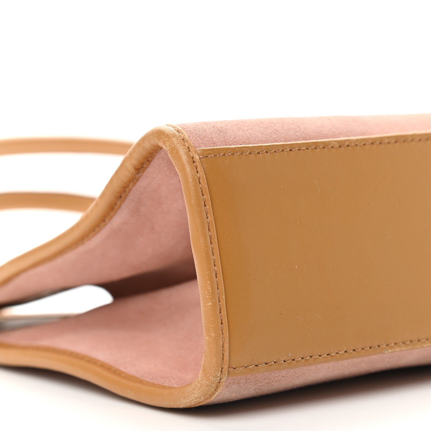 Gucci Suede Bardot Shoulder Bag Pink 10 of 15