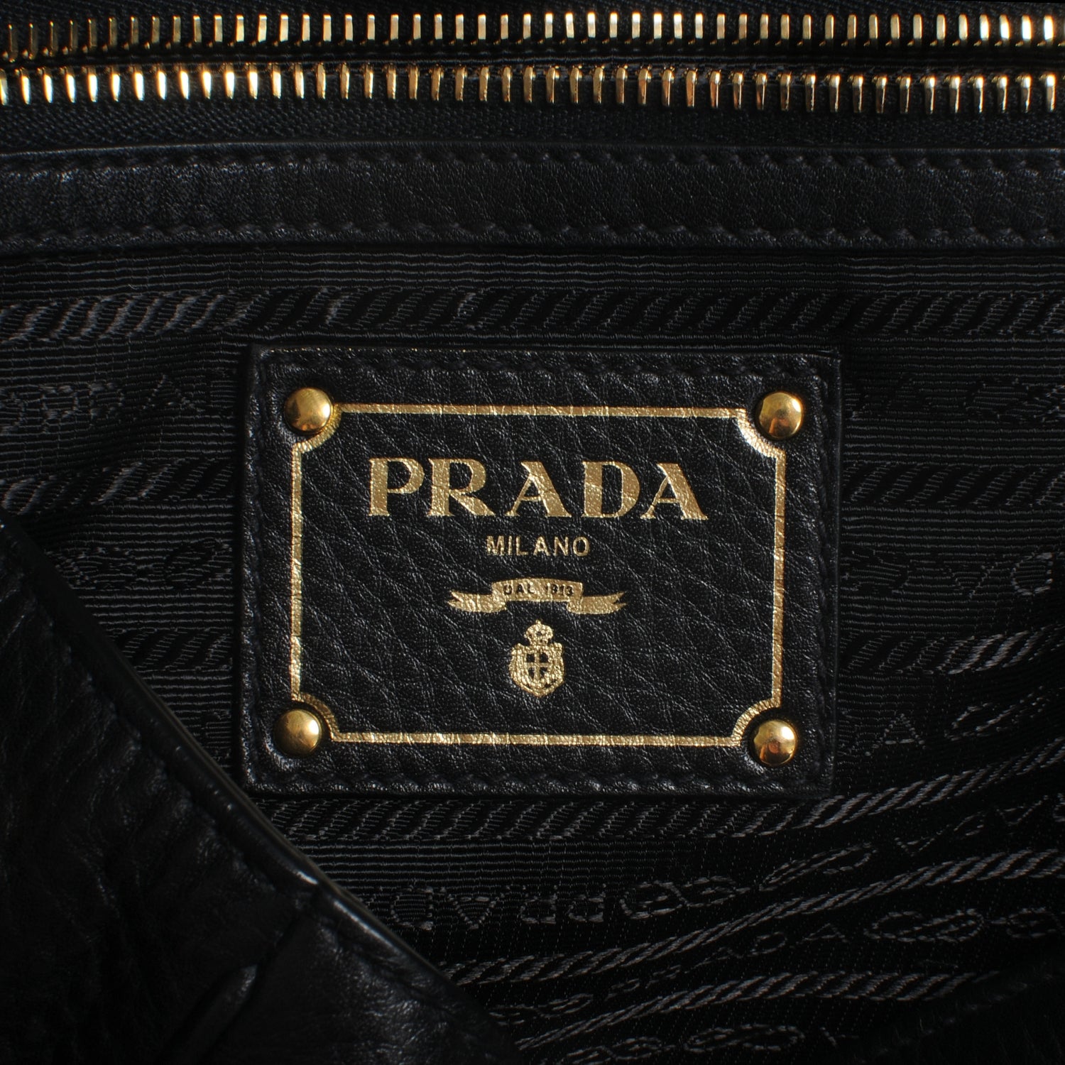 Prada Vitello Daino Shopping Tote Nero Black 6 of 10