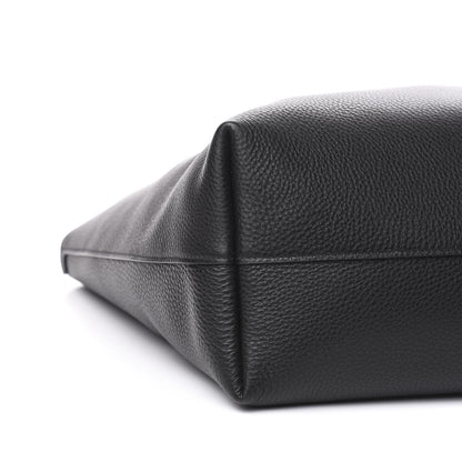 Prada Vitello Daino Etiquette Shopping Bag Black 8 of 10