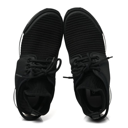 Chanel Stretch Fabric Womens CC Sneakers 40 Black 2 of 10