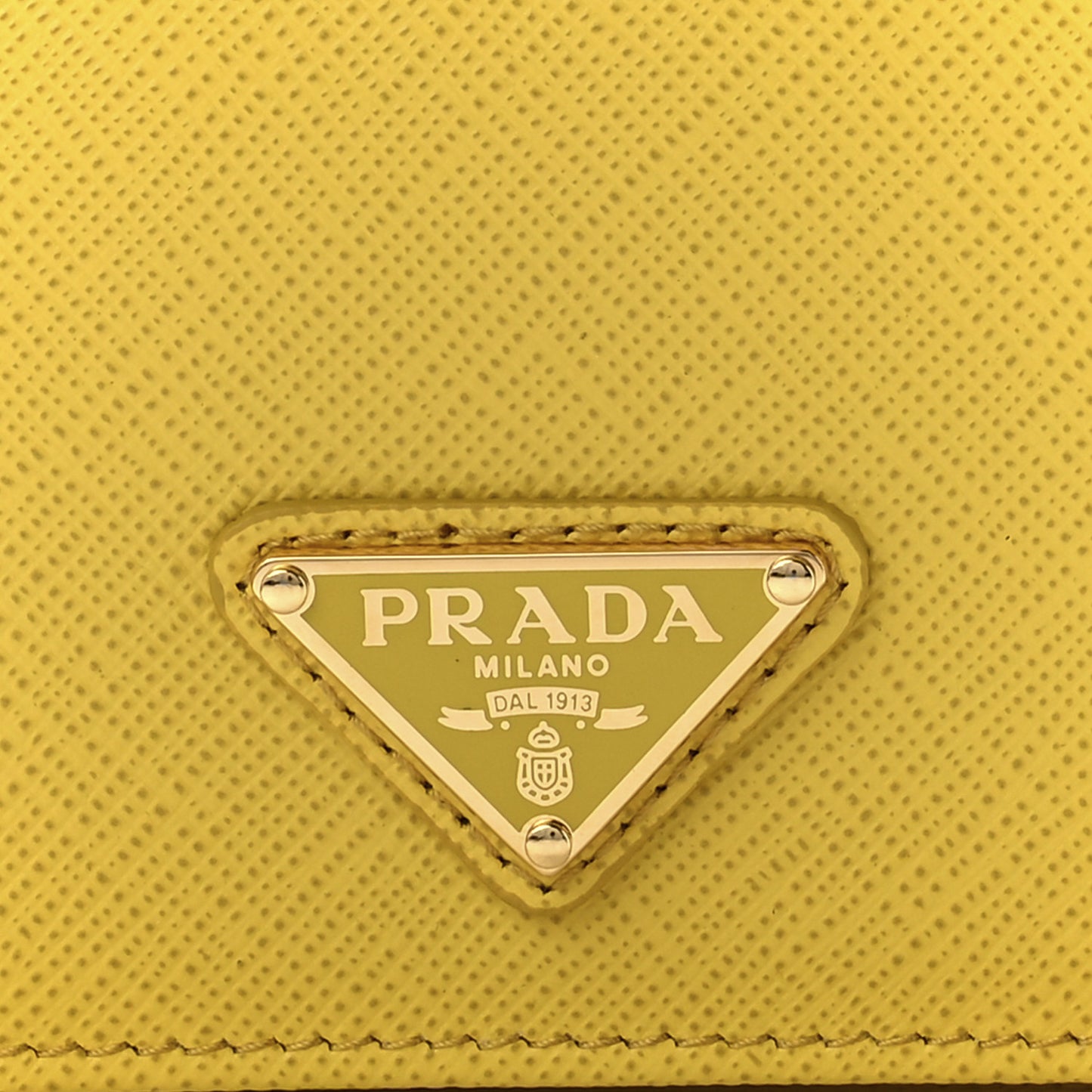 Saffiano Small Wallet Sunny Yellow