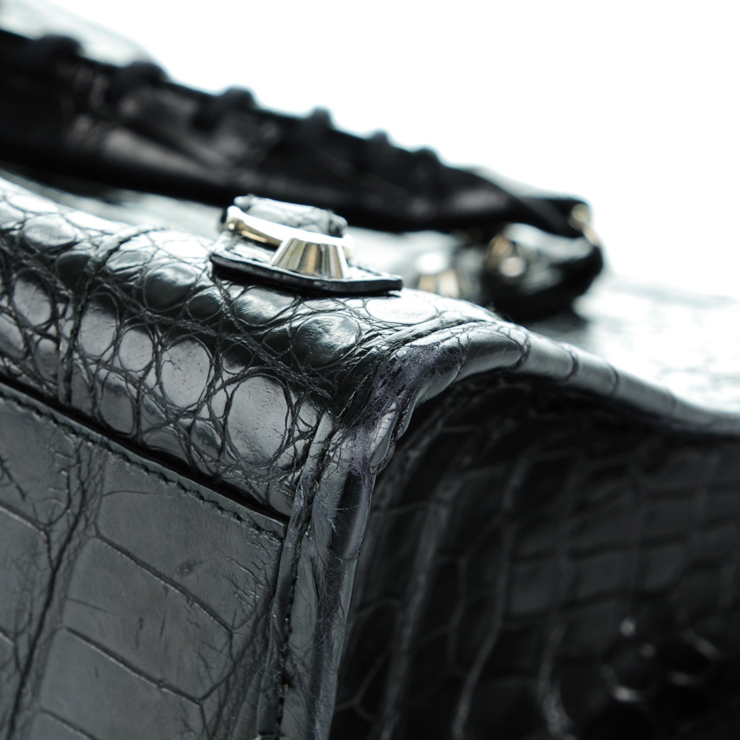 Balenciaga Crocodile City Black 8 of 8