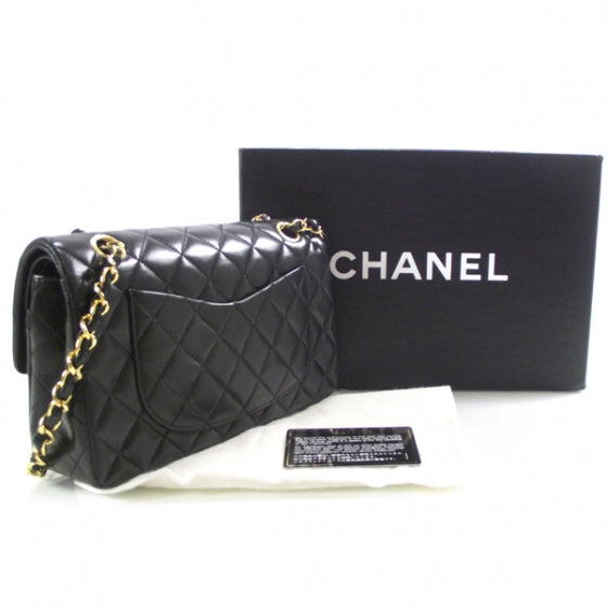 Chanel Lambskin Small Double Flap Black 3 of 13