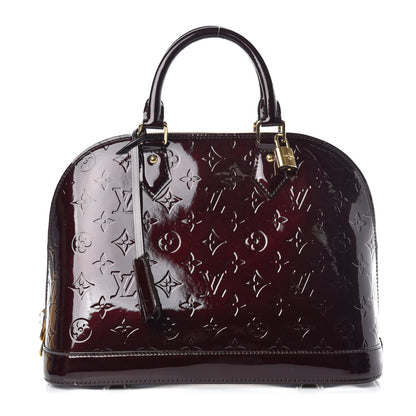 Louis Vuitton Vernis Alma PM Amarante 1 of 10