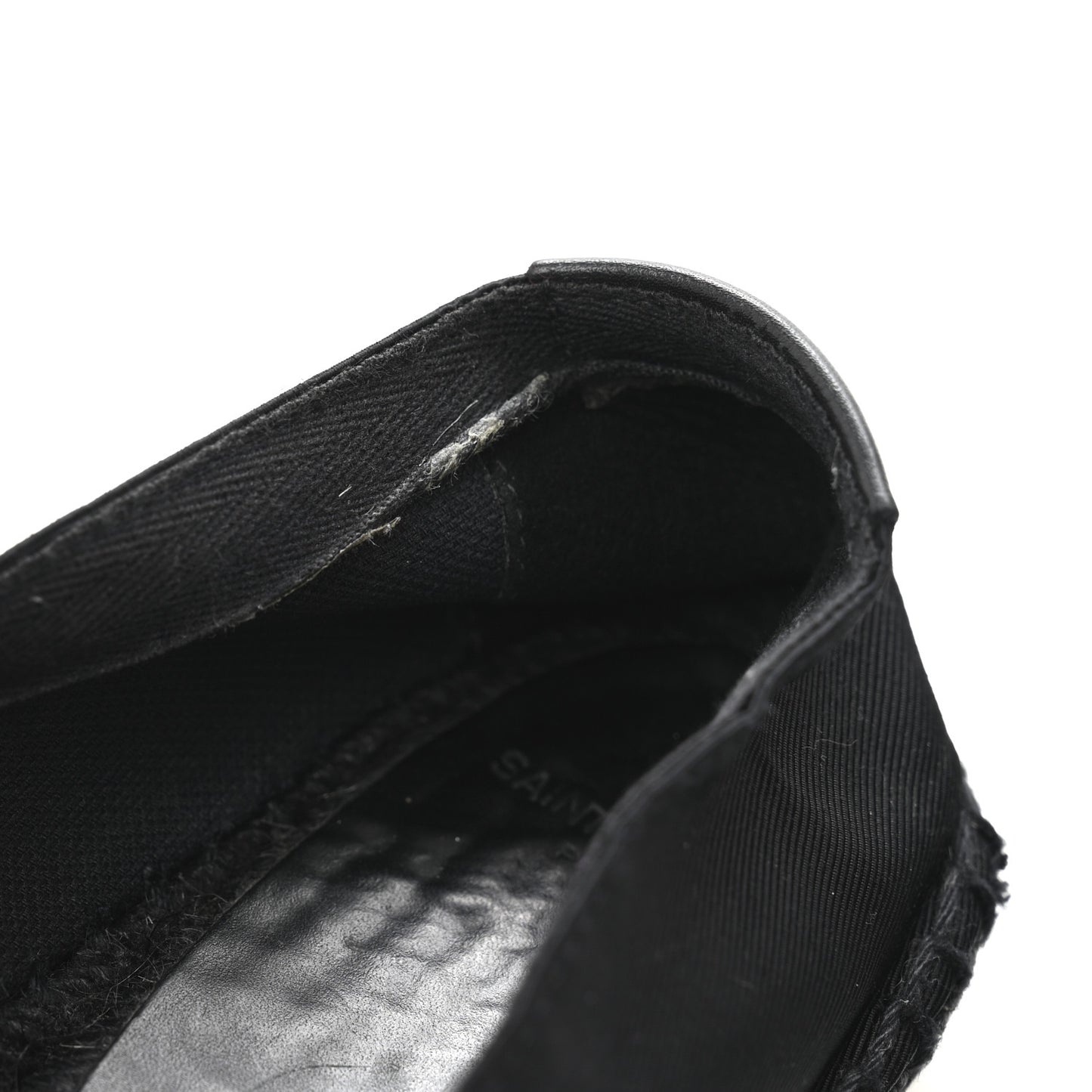 Canvas Espadrilles 37 Black