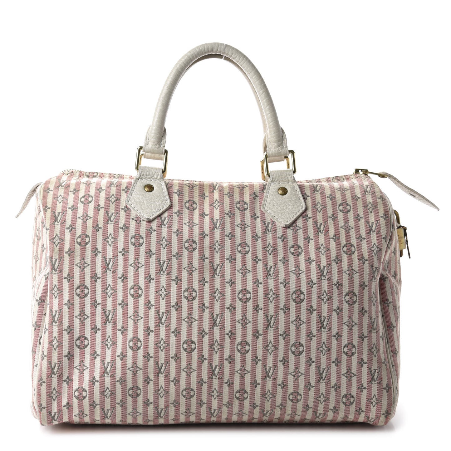 Mini Lin Croisette Speedy 30 Rouge