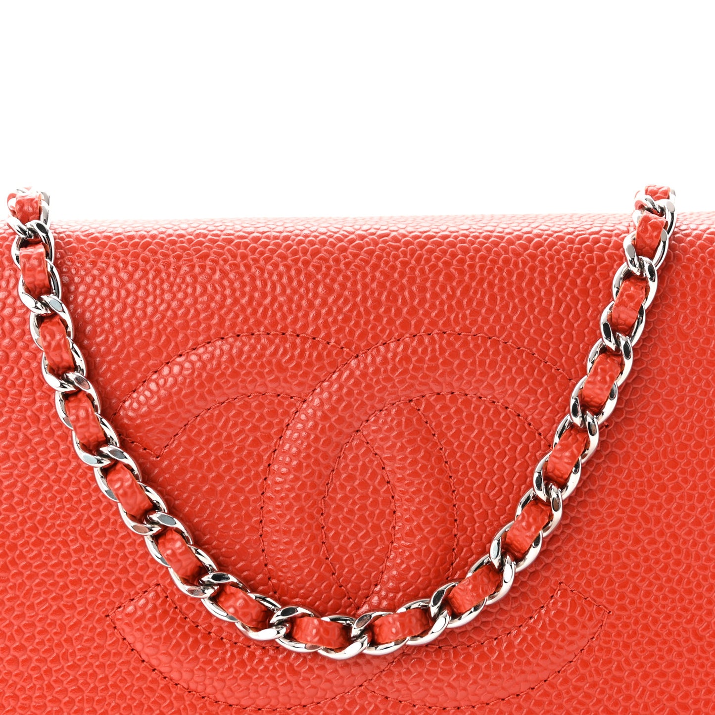 Caviar Timeless CC Wallet On Chain WOC Orange
