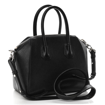 Givenchy Sugar Goatskin Mini Antigona Black 3 of 13