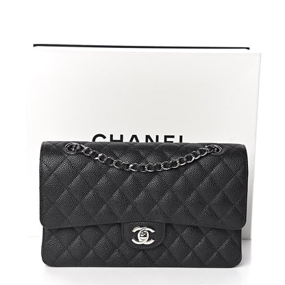 Chanel Caviar Quilted Medium Double Flap Black 11 of 11