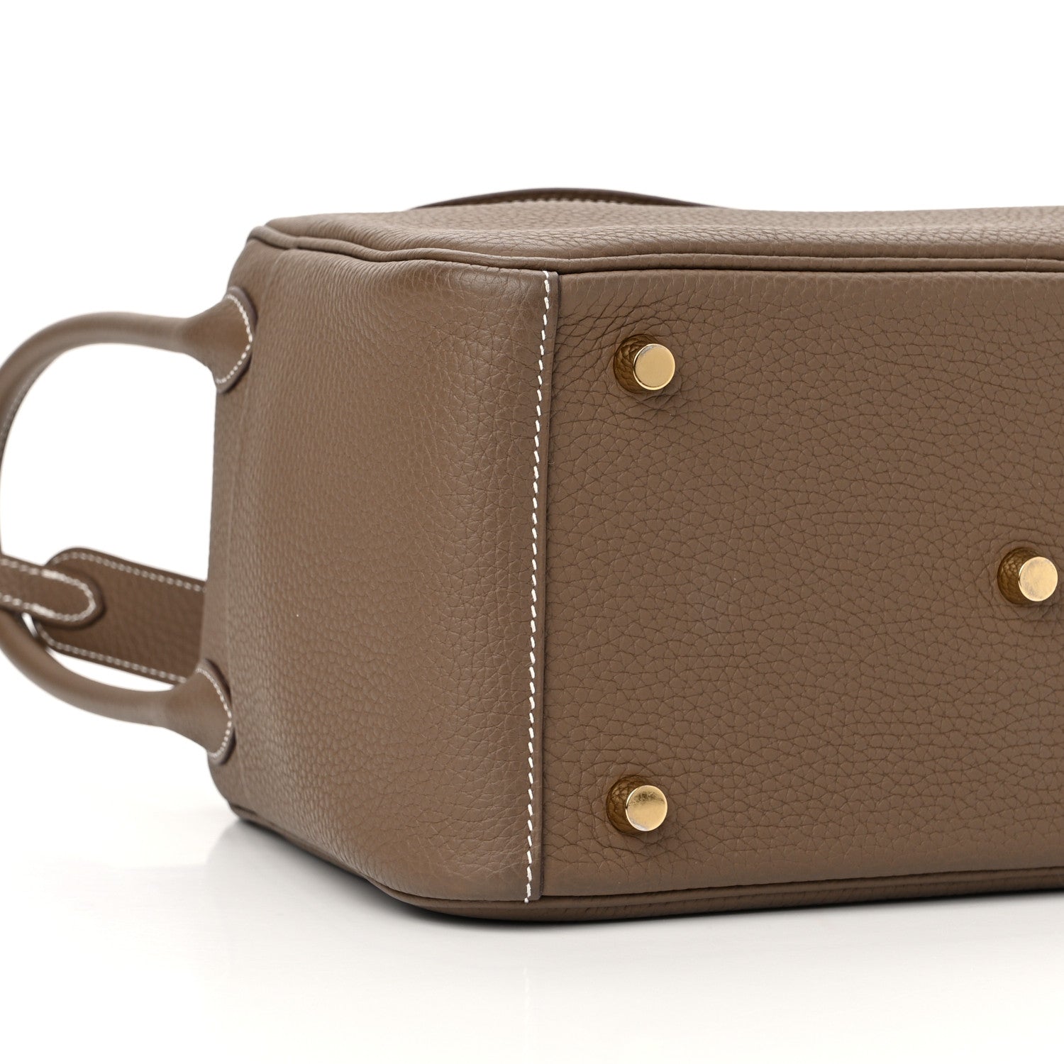 Hermes Taurillon Clemence Lindy 26 Etoupe 9 of 11