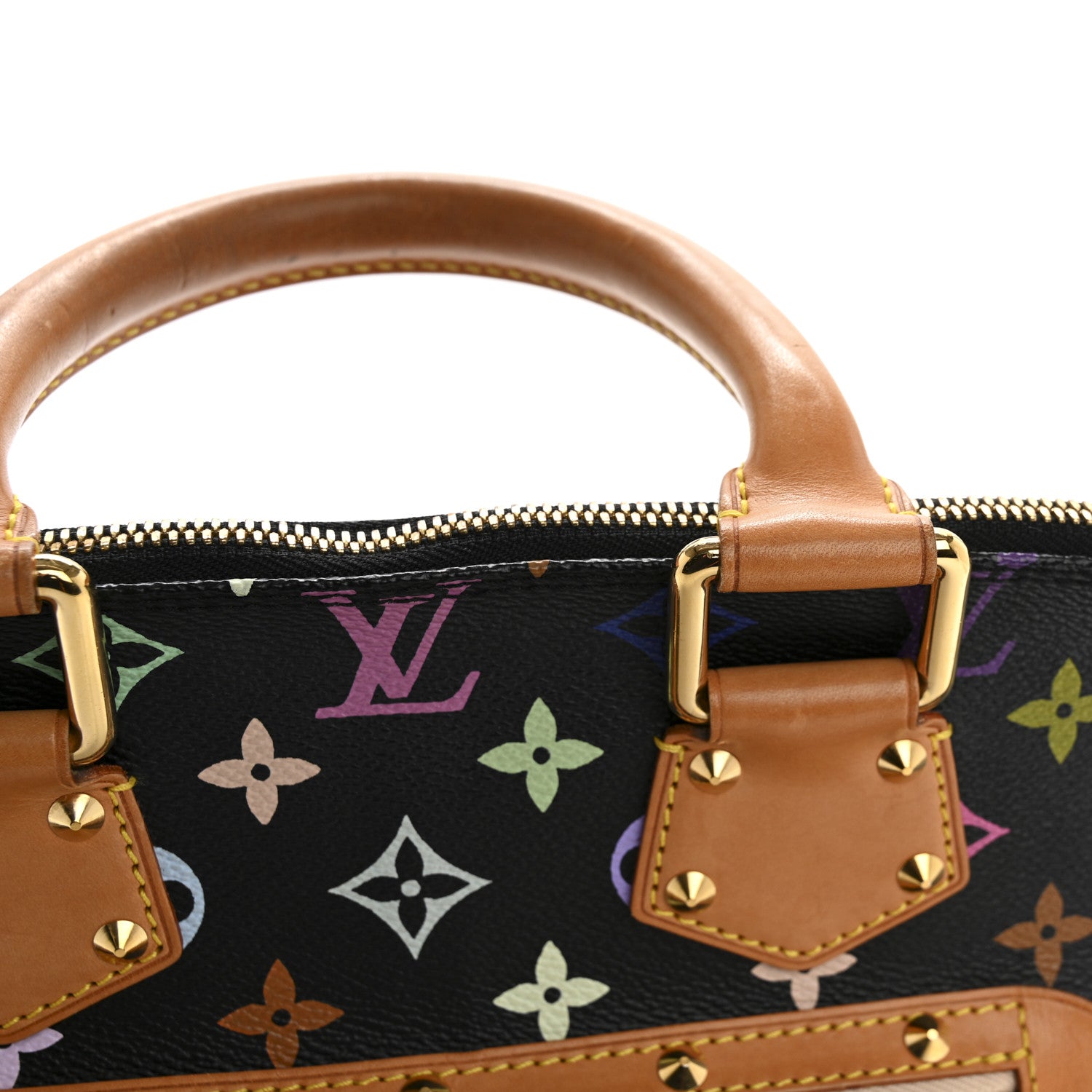 Louis Vuitton Monogram Multicolor Alma Black 16 of 17