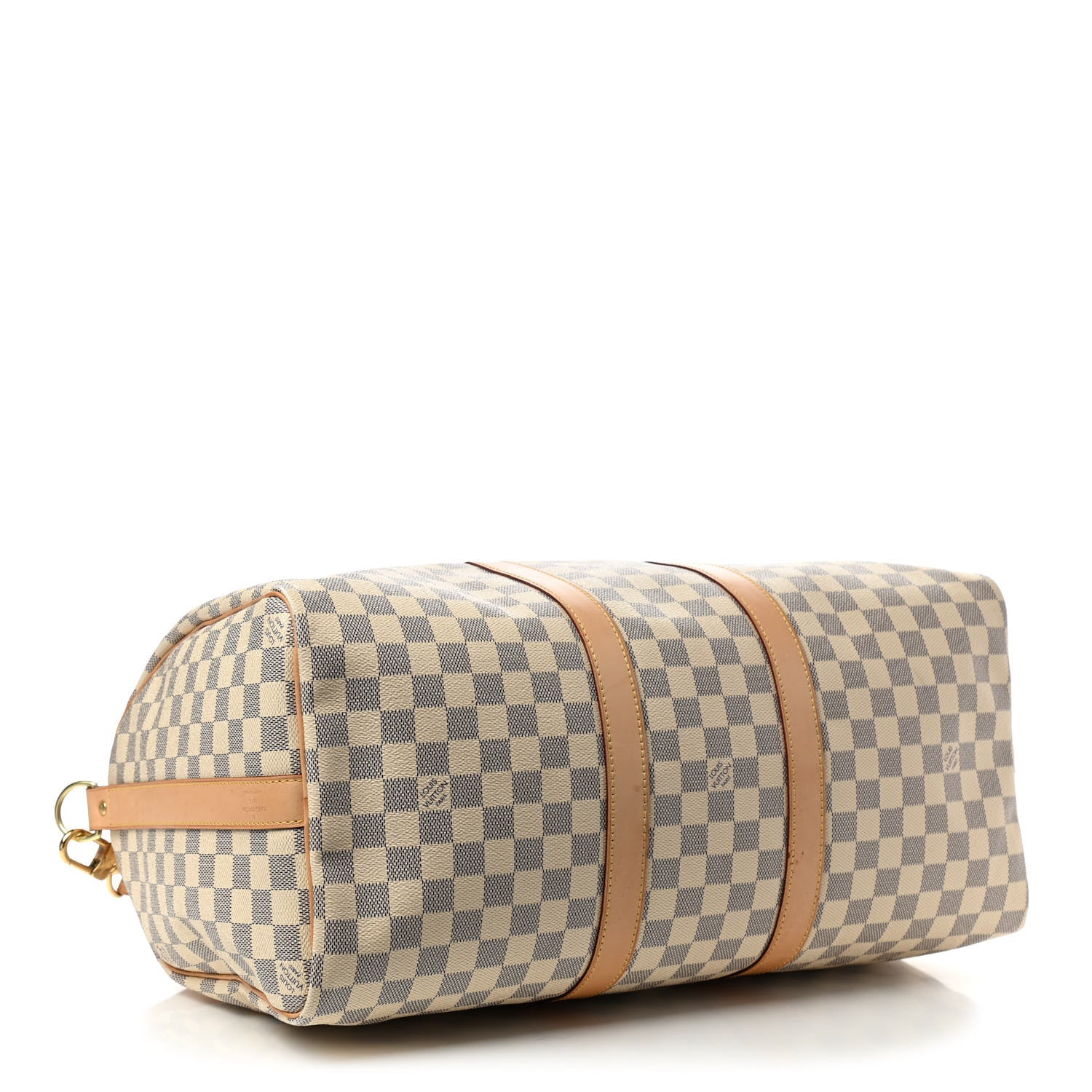 Louis Vuitton Damier Azur Keepall Bandouliere 45 4 of 12
