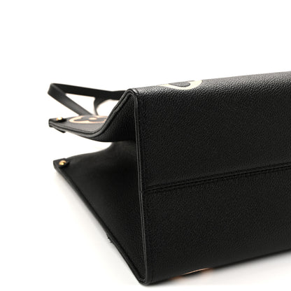 Louis Vuitton Empreinte Monogram Giant Onthego MM Black Beige 8 of 9