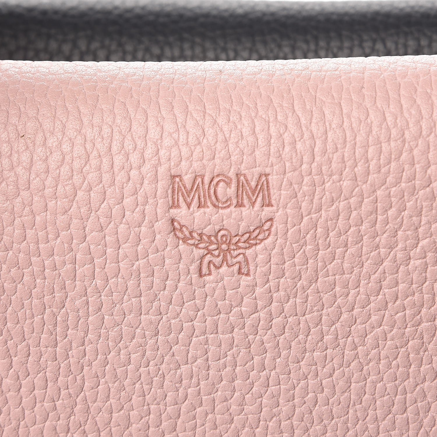 MCM Grained Calfskin Medium Milla Tote Pale Mauve 9 of 18