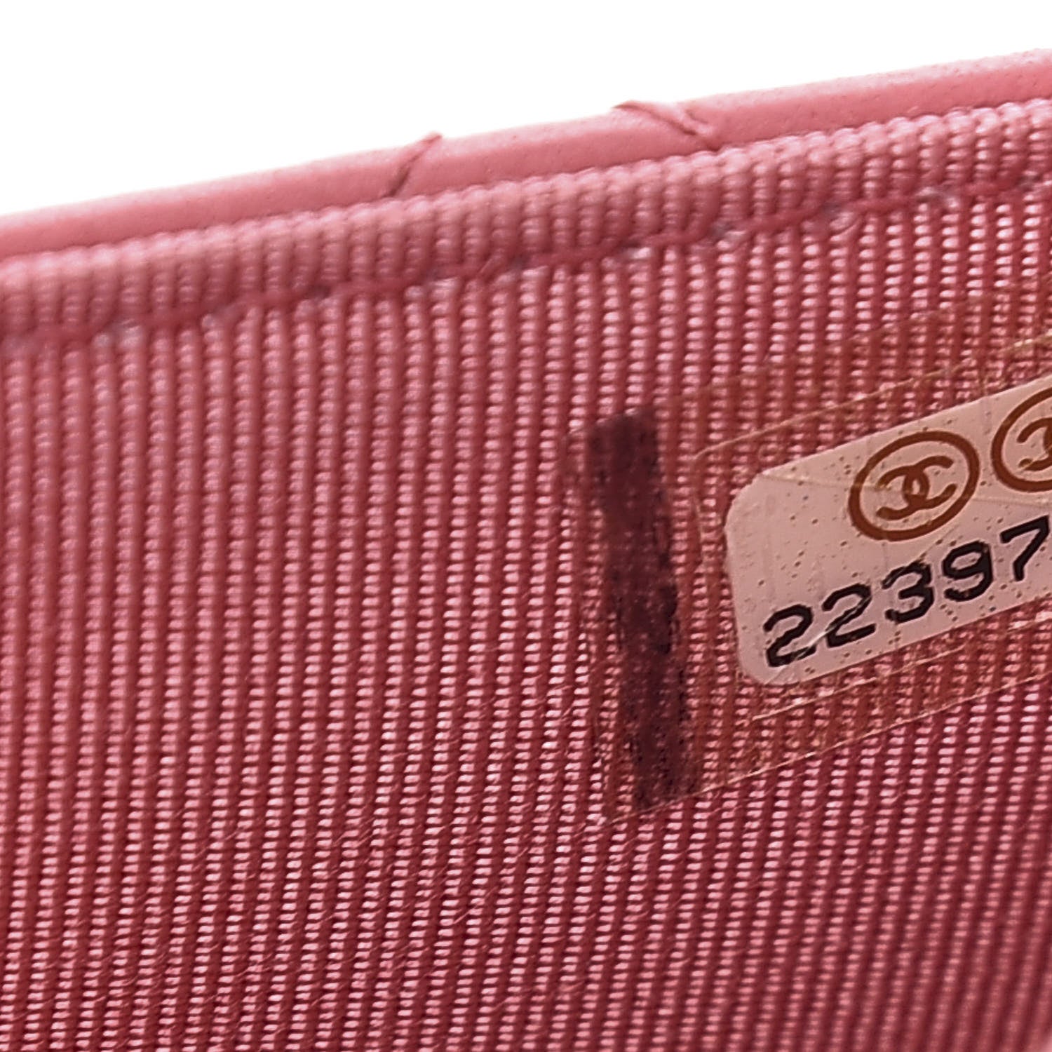 Chanel Lambskin Quilted Wallet On Chain WOC Pink 8 of 15
