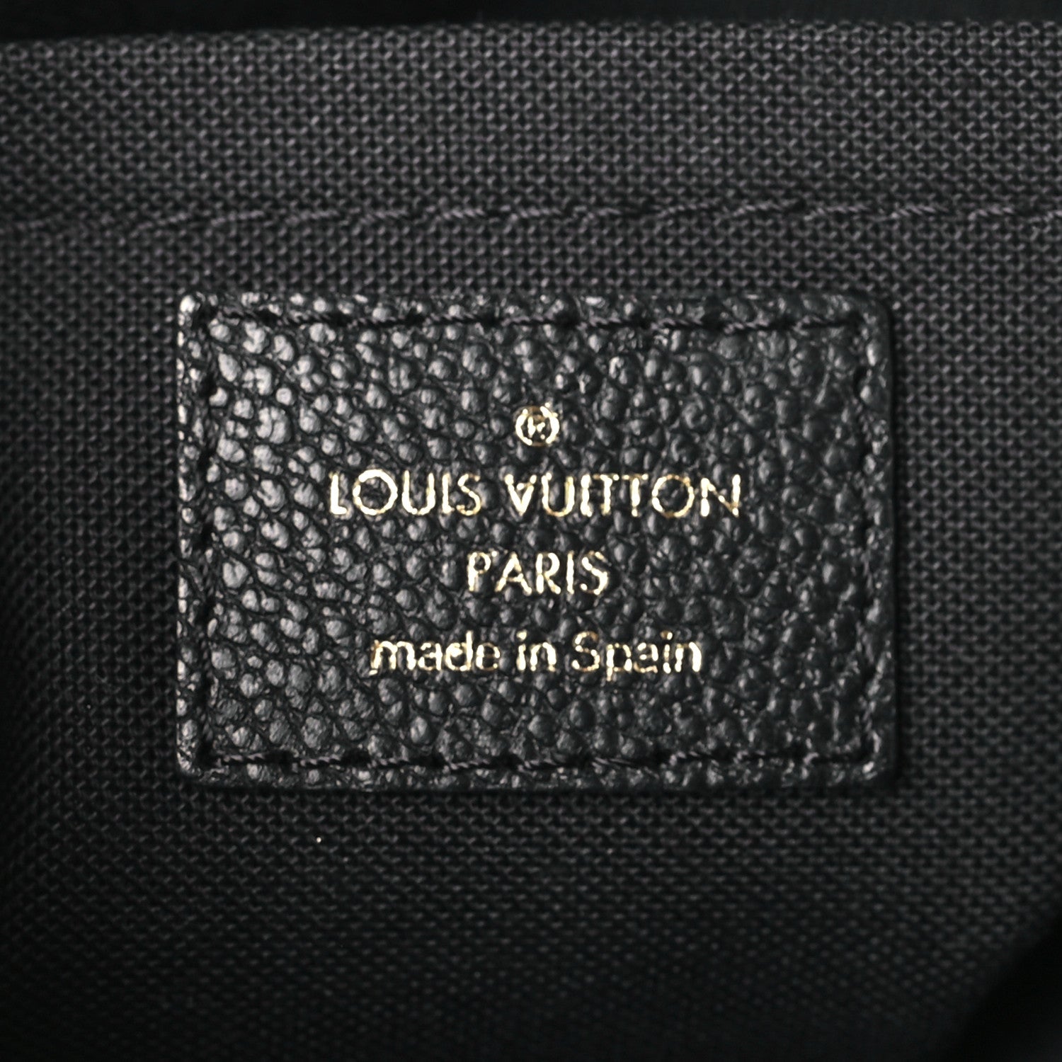 Louis Vuitton Monogram Pallas Clutch Black 6 of 8