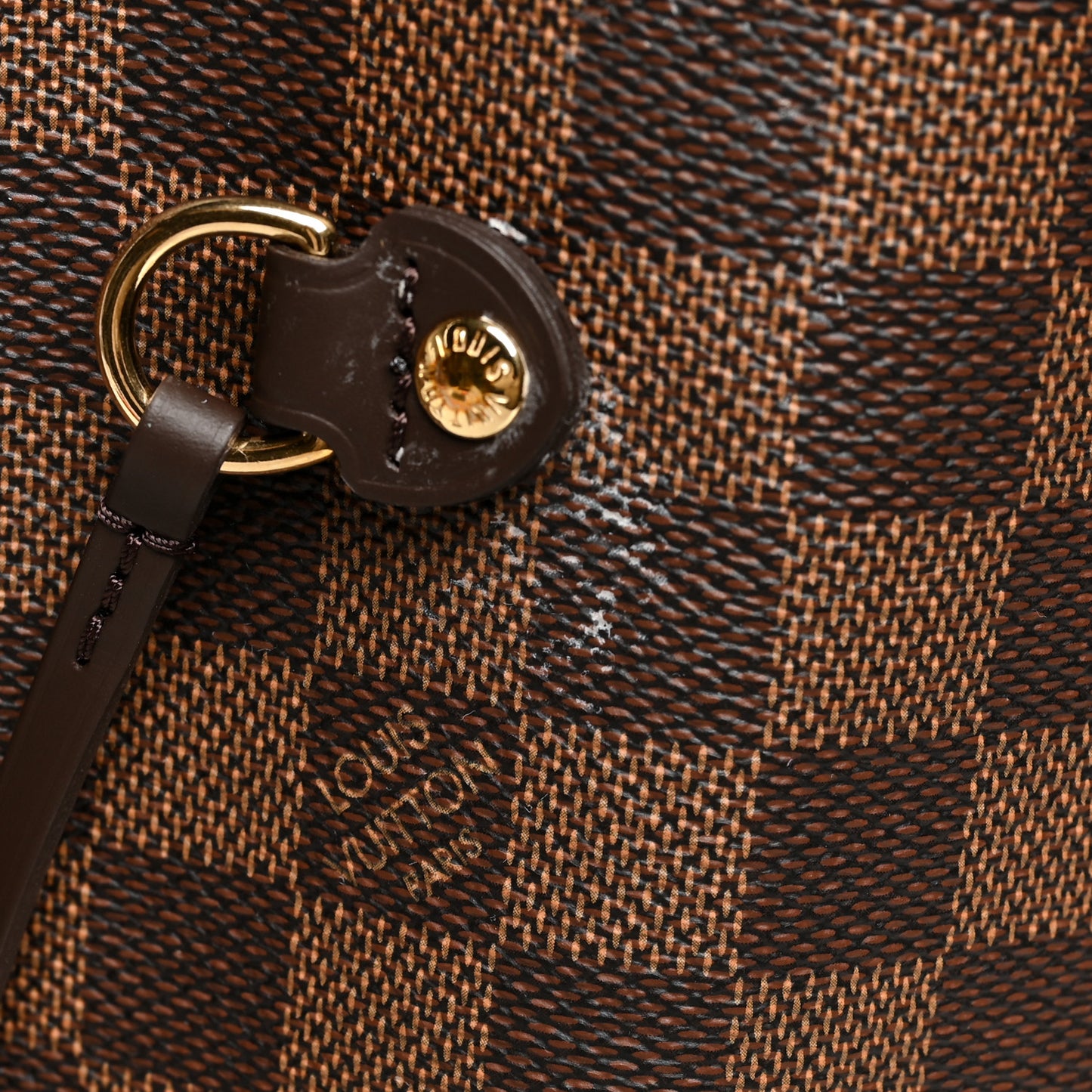 Damier Ebene Neo Neverfull MM Rose Ballerine