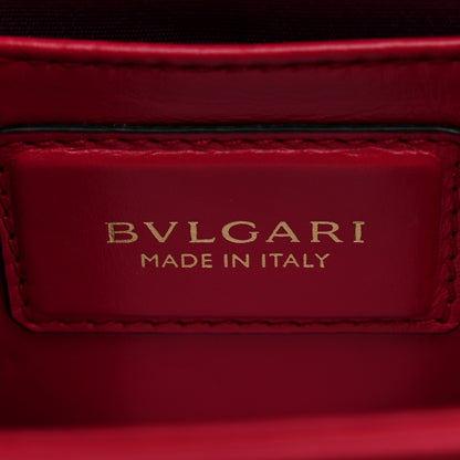 Bulgari Calfskin Serpenti Forever Crossbody Bag Pink 7 of 13