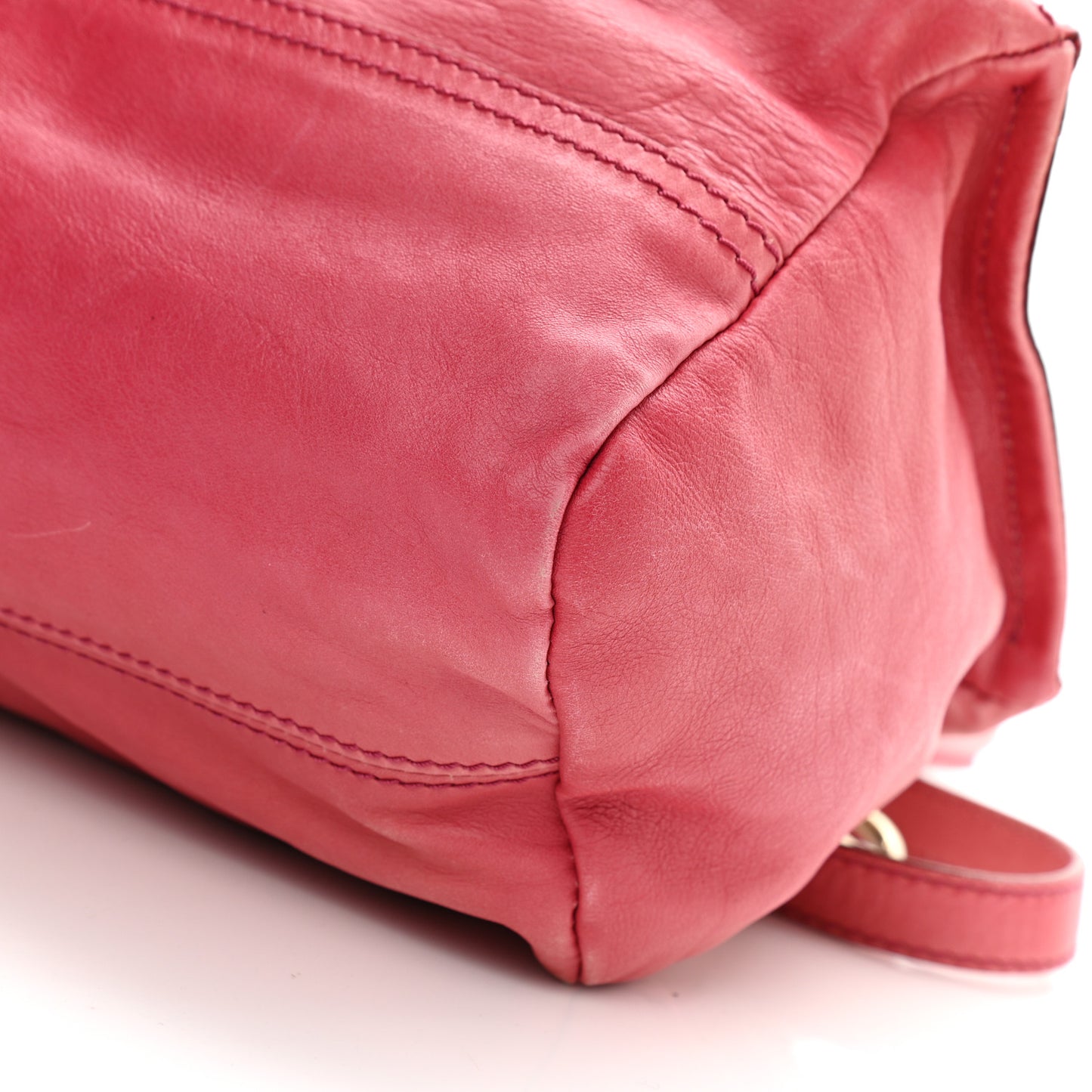 Calfskin Small Pandora Pink